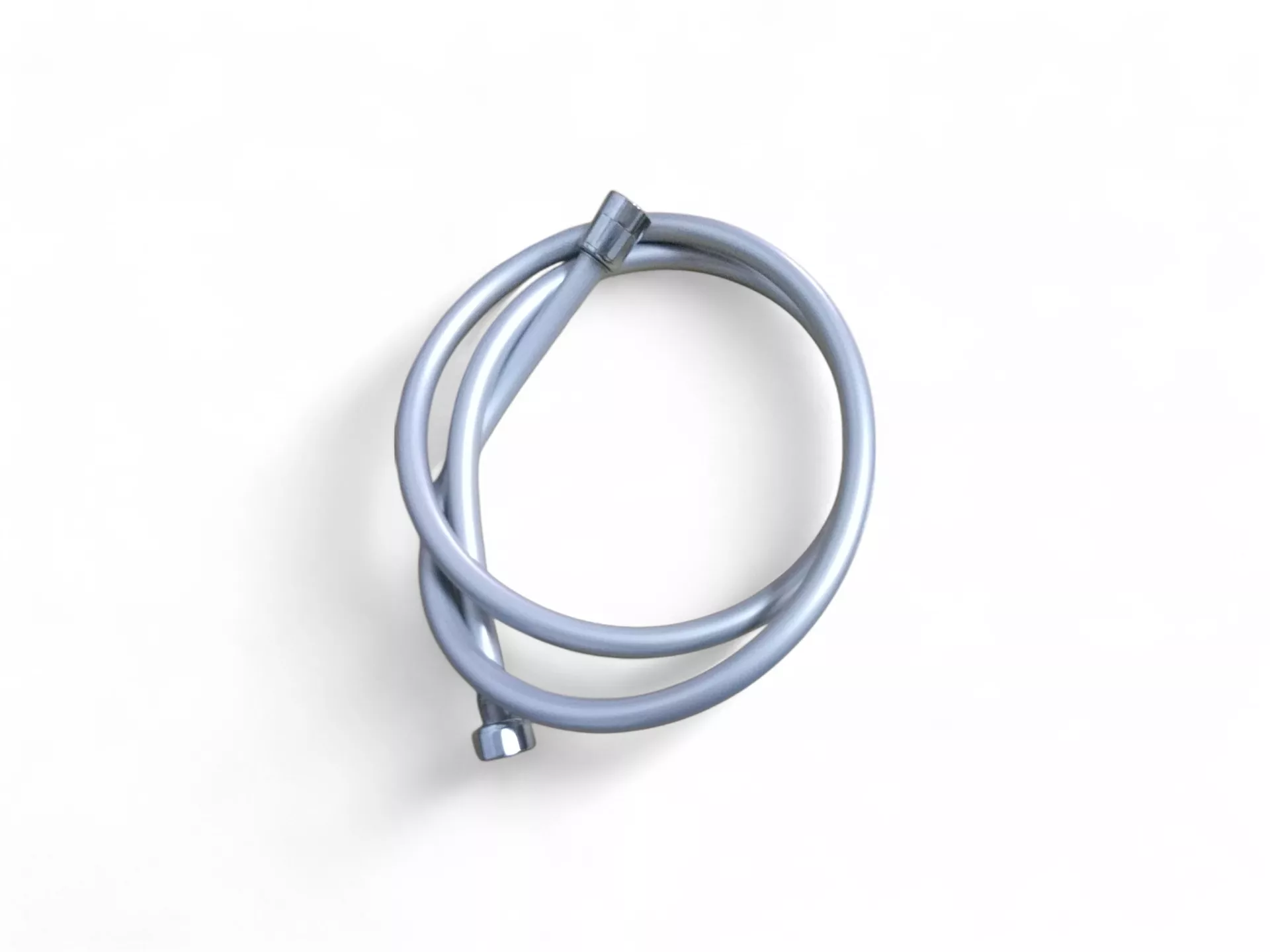 PVC Gray Shower Spiral Hose